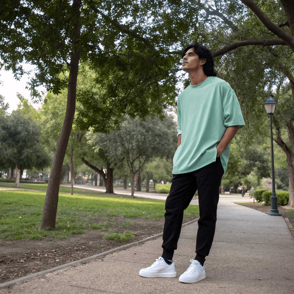 Mint Oversized Tshirt - Seassons