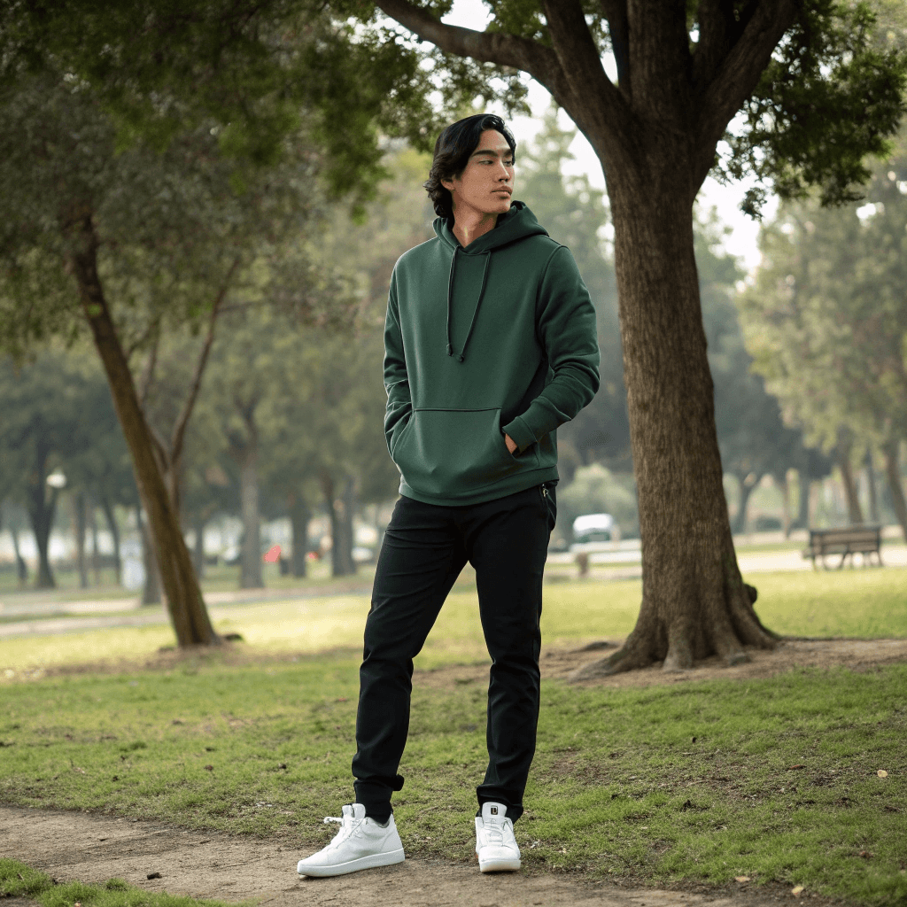 Green Oversized Hoodie - Seassons