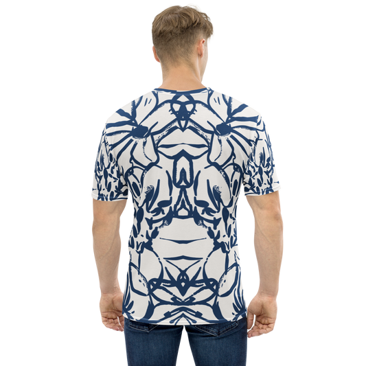 Blue Abstract Tshirt