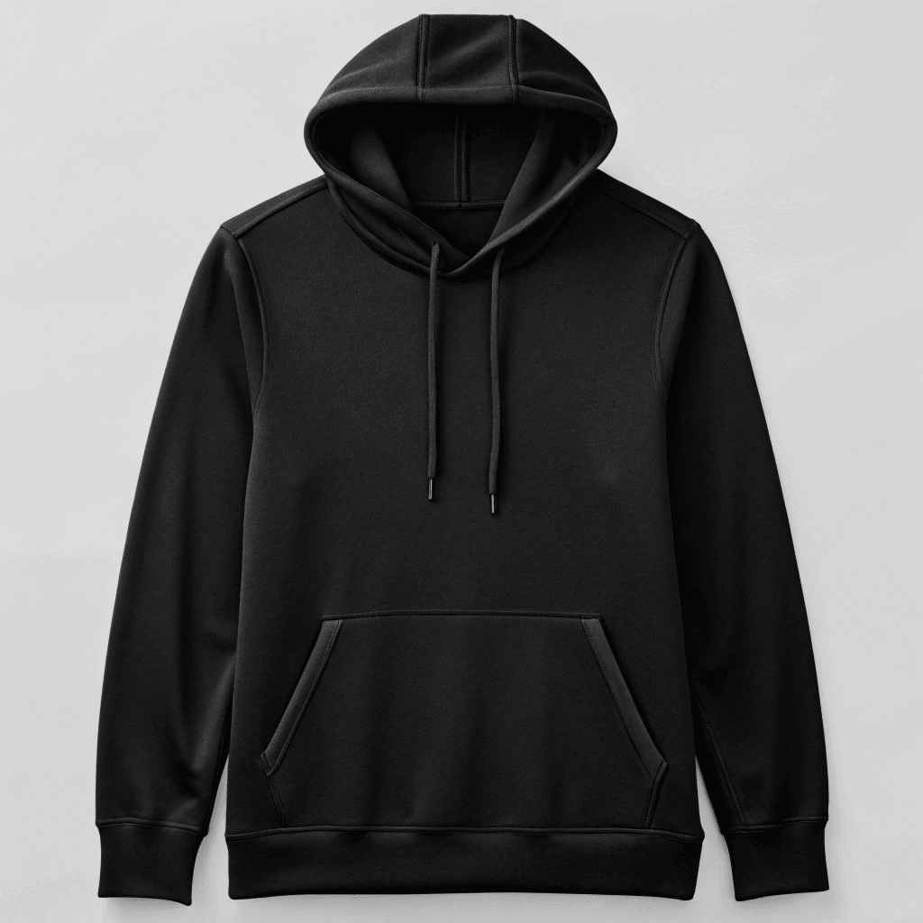 Black Oversized Hoodie - Seassons