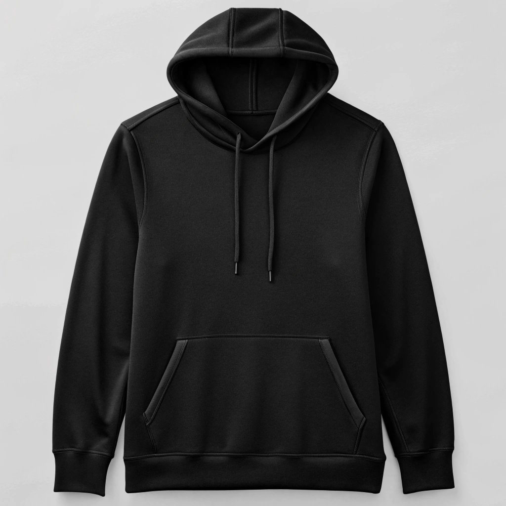 Shadow Black Oversized Hoodie