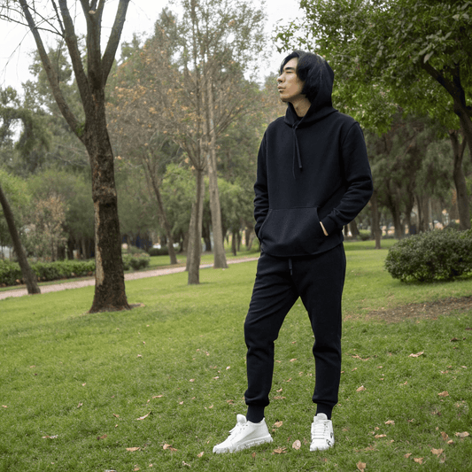 Black Oversized Hoodie - Seassons