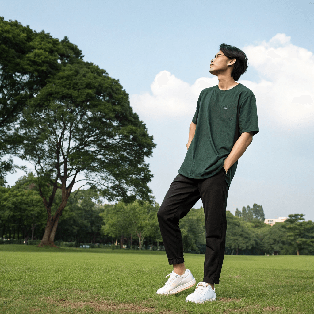 Green Oversized Tshirt - Seassons