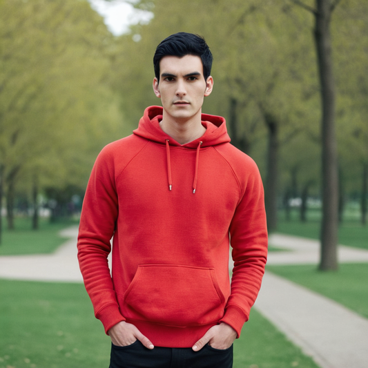 Basic Red Hoodie - Seassons