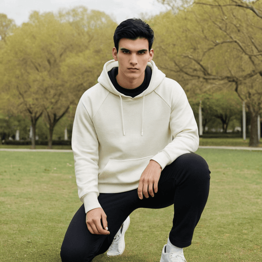 Basic White Hoodie - Seassons