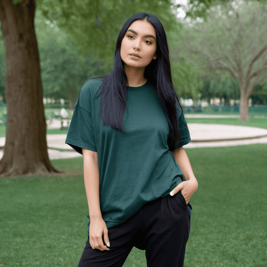 Green Oversized Tshirt - Seassons