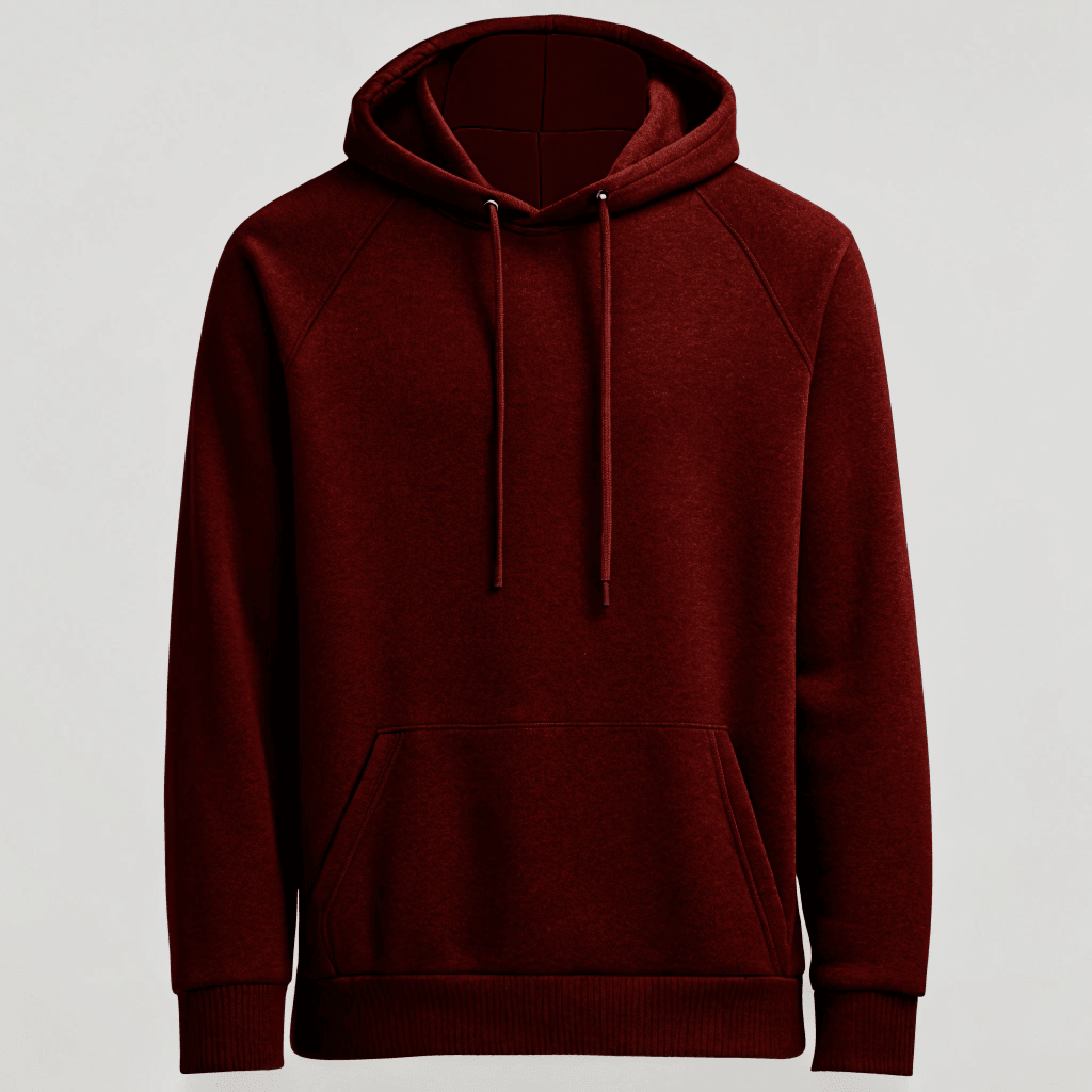 Maroon Oversized Hoodie - Seassons