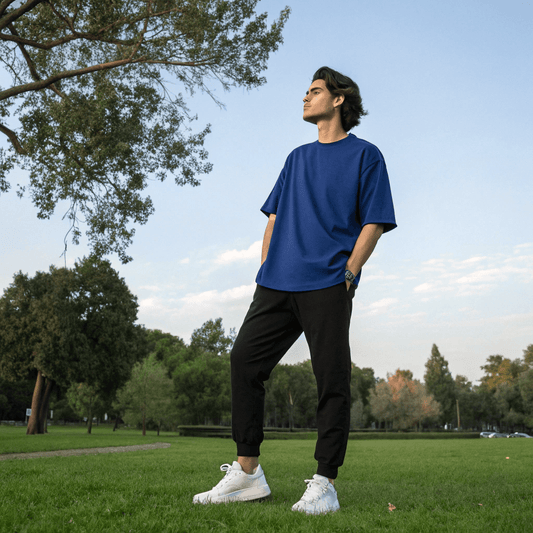 Royal Blue Oversized Tshirt - Seassons