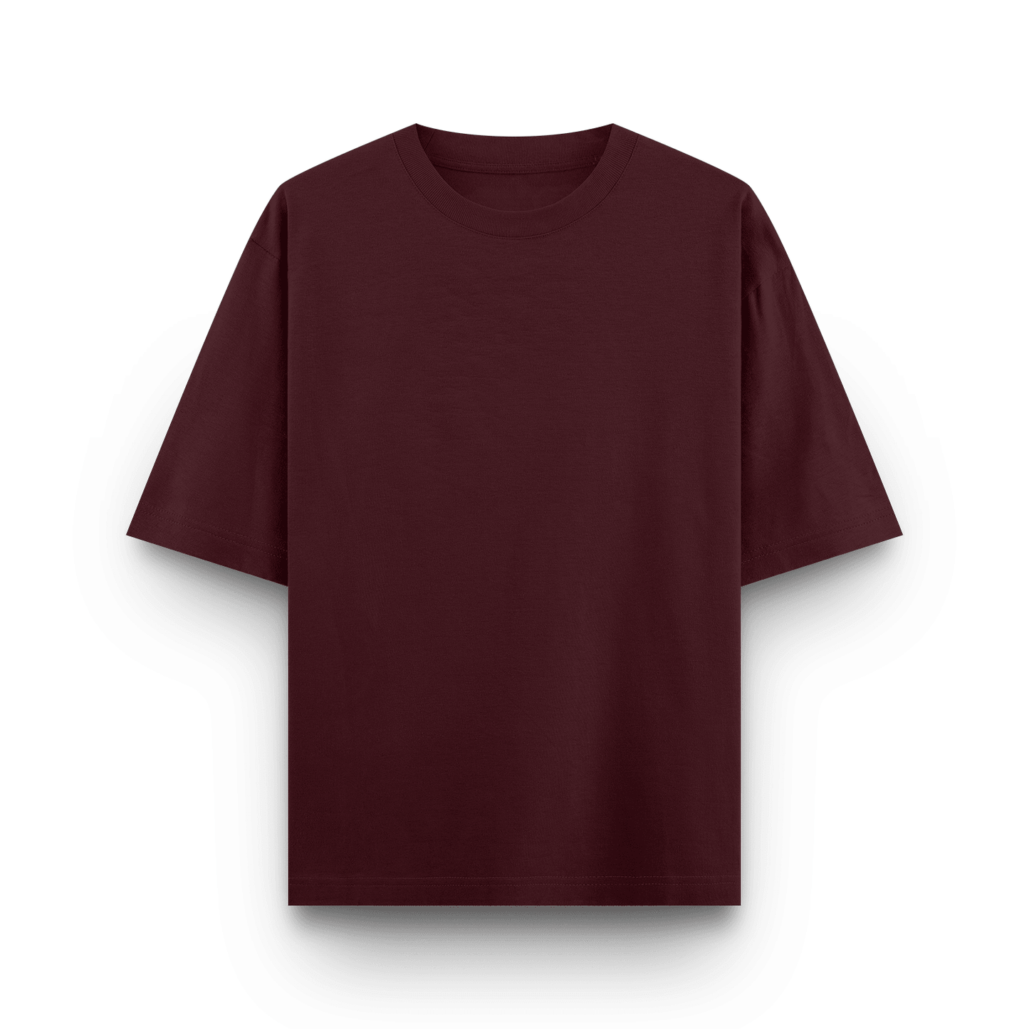Maroon Oversized Tshirt - Seassons