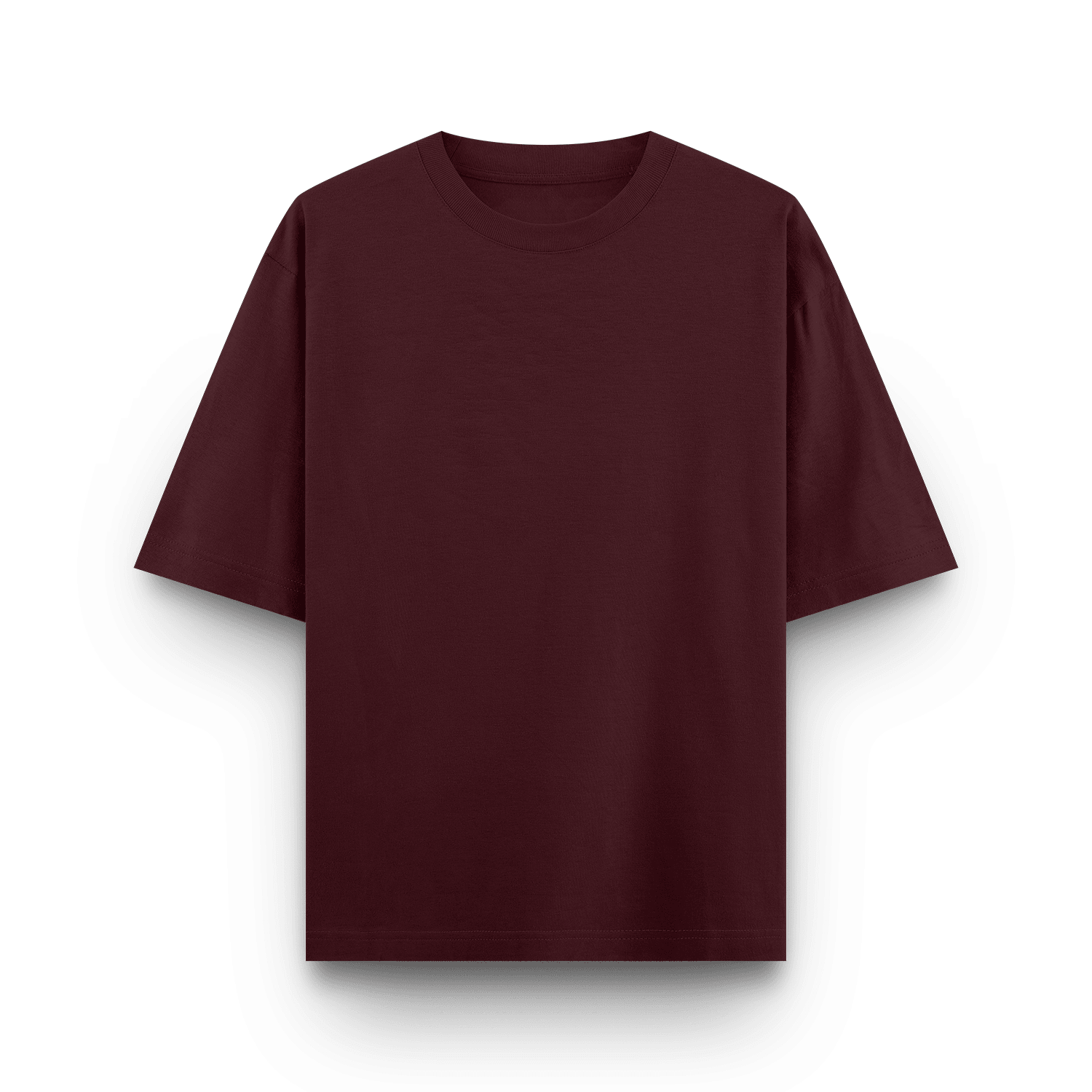 Maroon Oversized Tshirt - Seassons