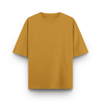 Mustard Yellow Oversized Tshirt - Seassons