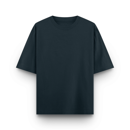 Navy Blue Oversized Tshirt - Seassons