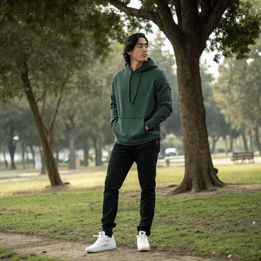 Green Oversized Hoodie - Seassons