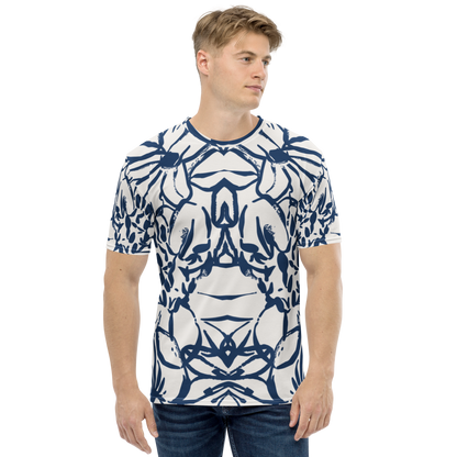 Blue Abstract Tshirt