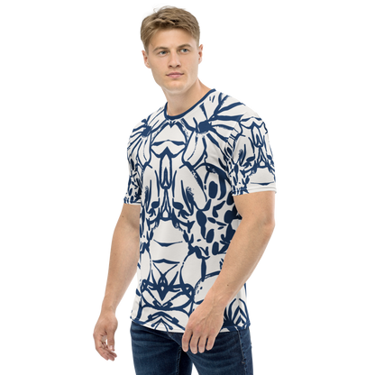 Blue Abstract Tshirt