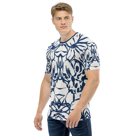 Blue Abstract Tshirt