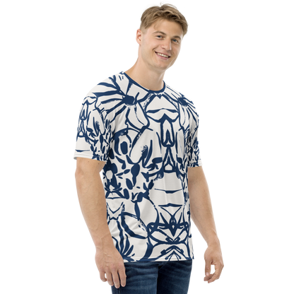 Blue Abstract Tshirt