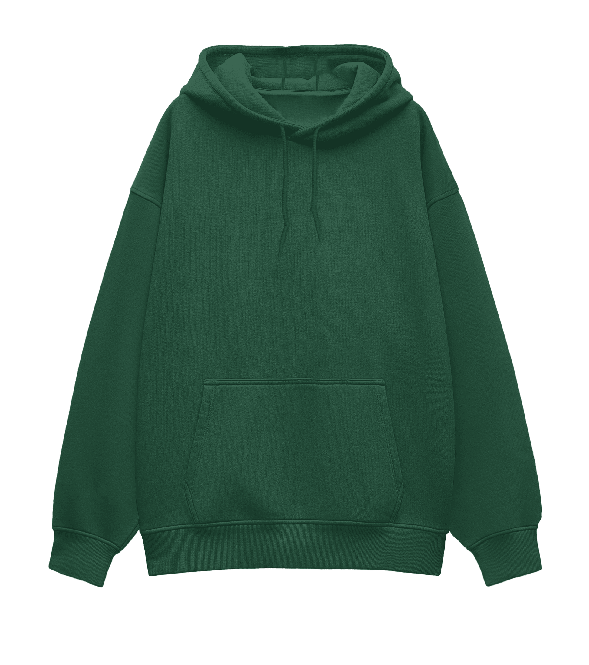 Basic Green Hoodie - Seassons