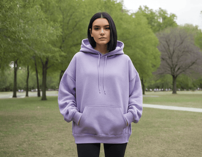 Lavender Oversized Hoodie - Seassons