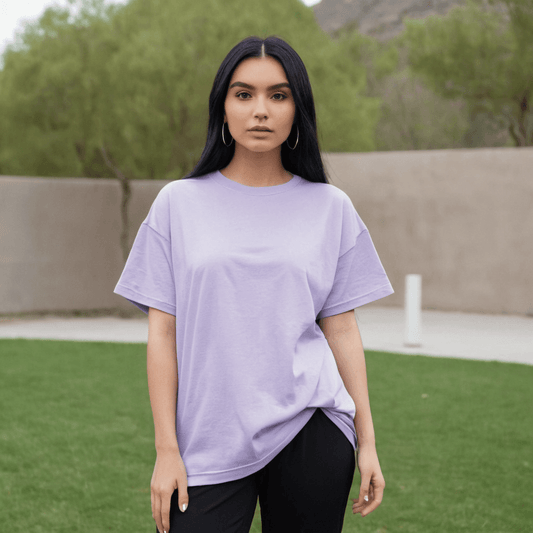 Lavender Oversized Tshirt - Seassons