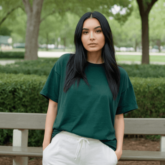 Green Oversized Tshirt - Seassons