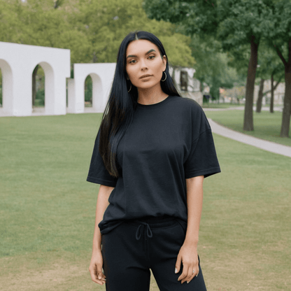 Black Oversized Tshirt - Seassons
