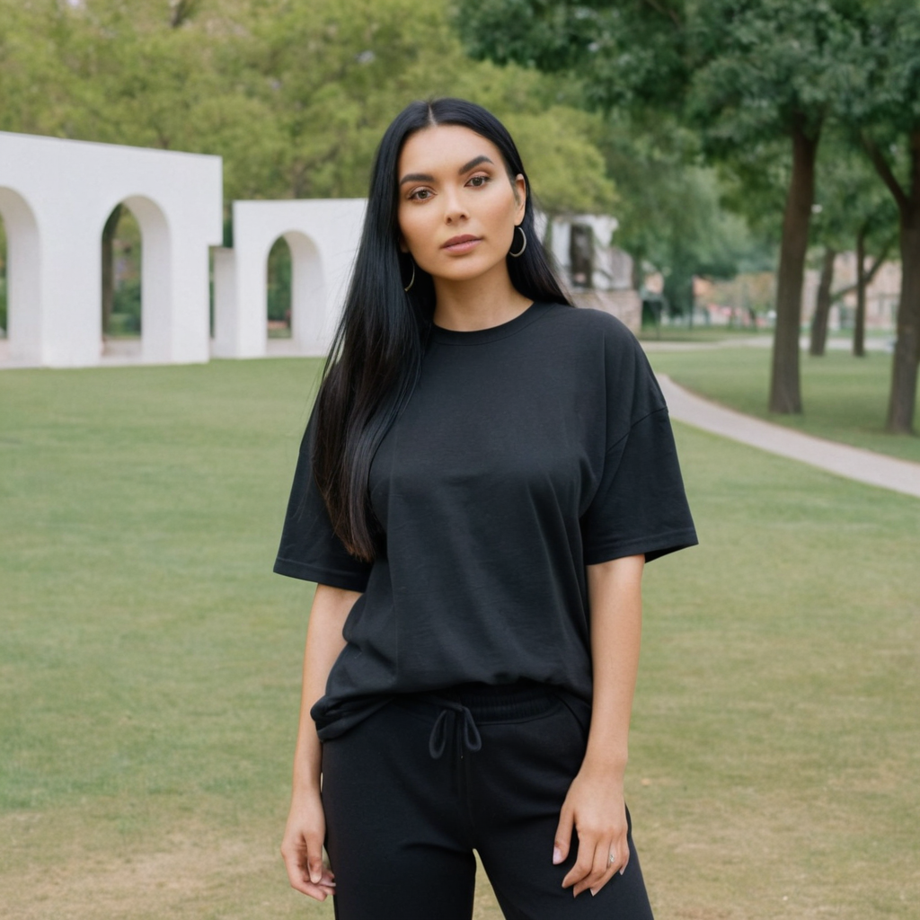 Black Oversized Tshirt