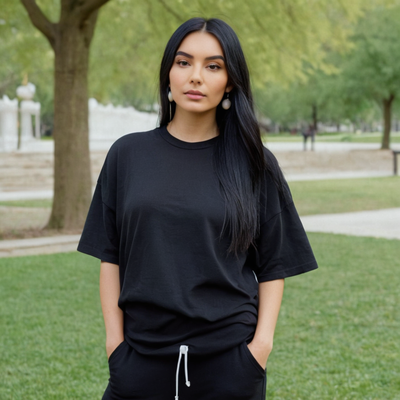 Black Oversized Tshirt