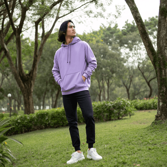 Lavender Oversized Hoodie - Seassons