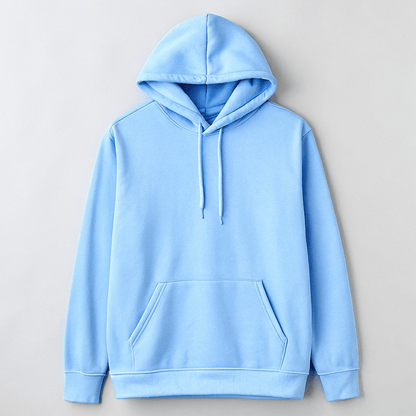 Basic Baby Blue Hoodie - Seassons