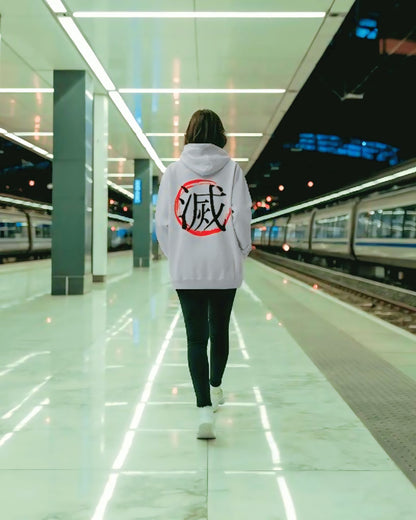Destroy Kanji Hoodie