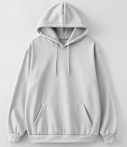 White Oversized Hoodie - Seassons
